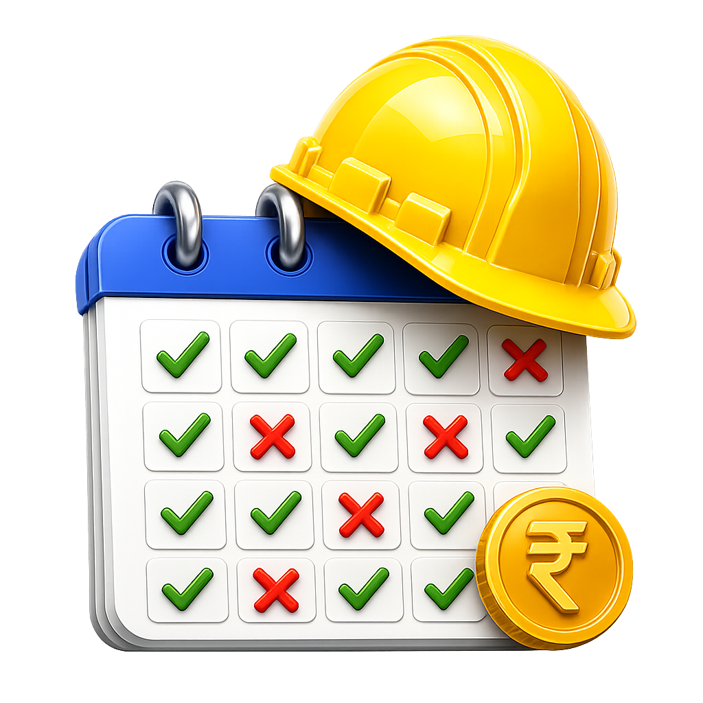 Majdoor Hajiri app icon